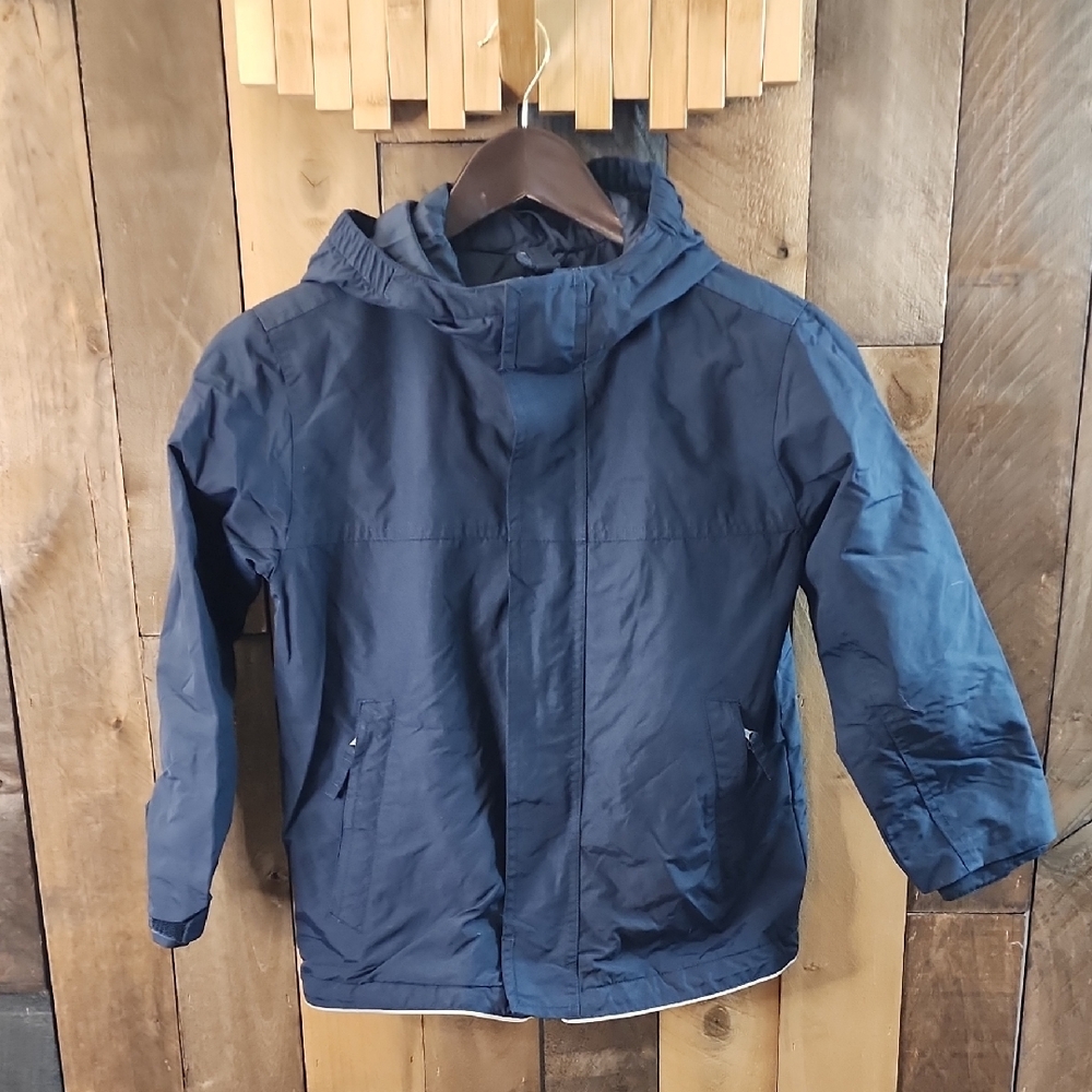 Lands' End Kids' Dark Blue Grow Along Jacket. Size kids Small 8